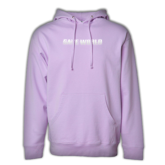 Lavender Candy Save World Hoodie